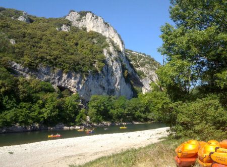 Canoeing at the campsite