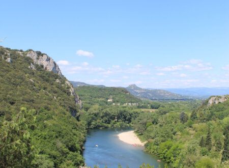 Der Strand des Campingplatzes